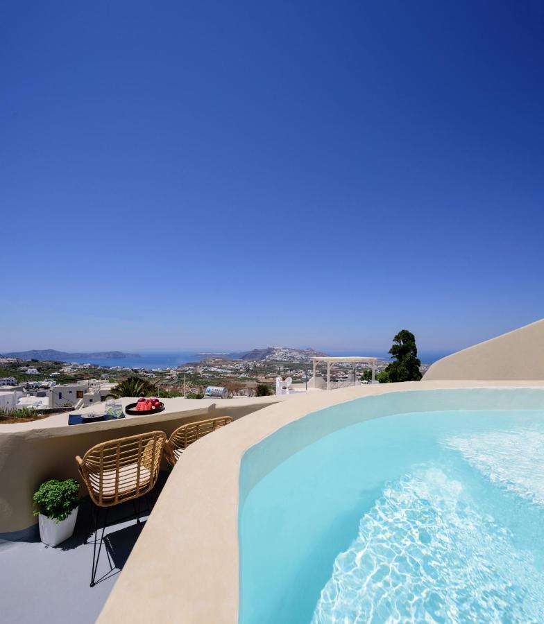 Diva Santorini Luxury Villa Pýrgos Exteriör bild