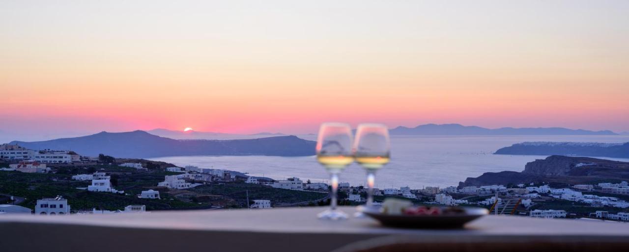 Diva Santorini Luxury Villa Pýrgos Exteriör bild