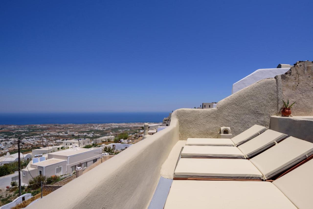 Diva Santorini Luxury Villa Pýrgos Exteriör bild