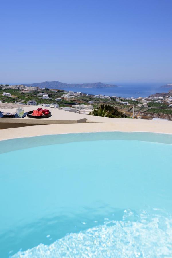 Diva Santorini Luxury Villa Pýrgos Exteriör bild